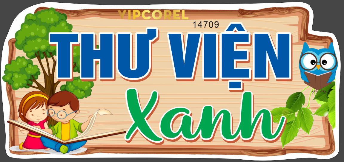bang thu vien xanh vector.png