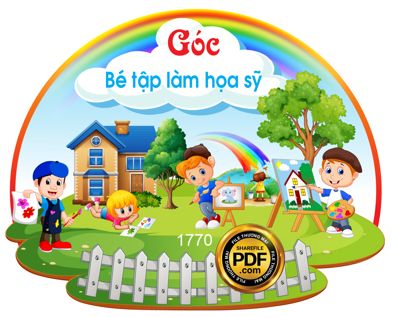 GÓC BÉ TẬP LÀM HỌA SỸ