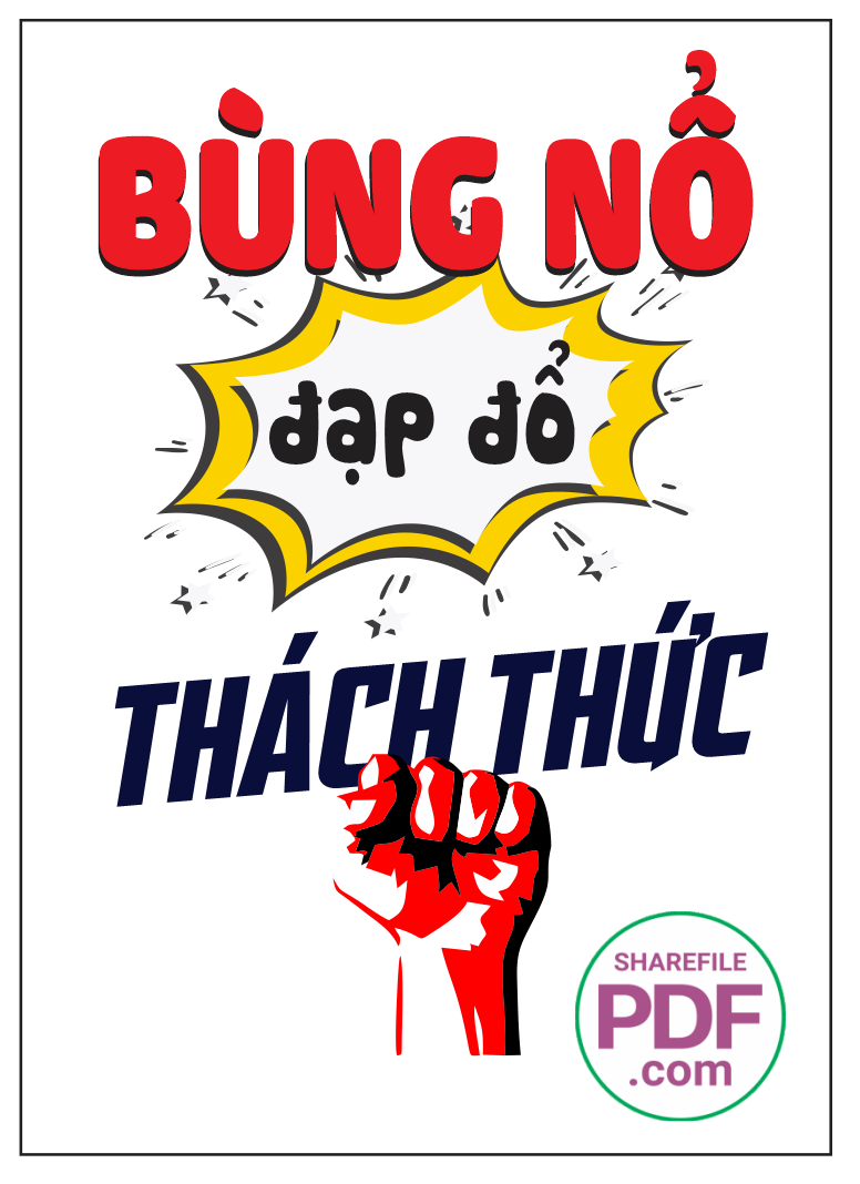 Tranh động lực Bùng nổ đạp đổ thách thức