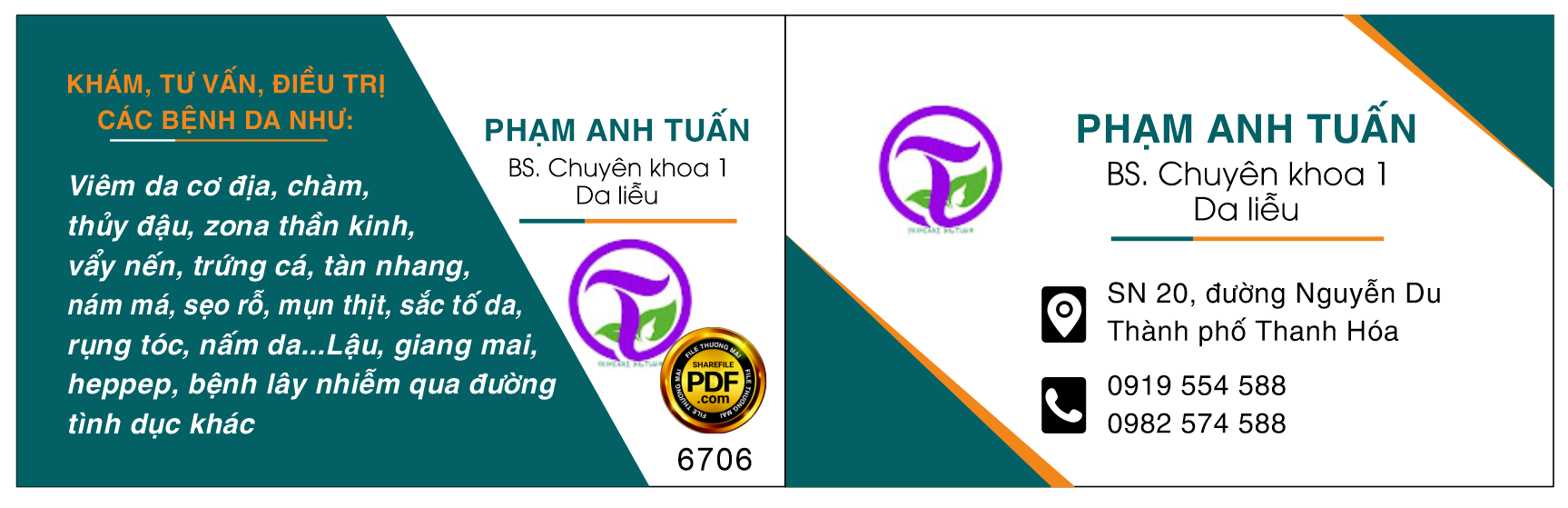card visit chuyen khoa 1 da lieu pham anh tuan.png