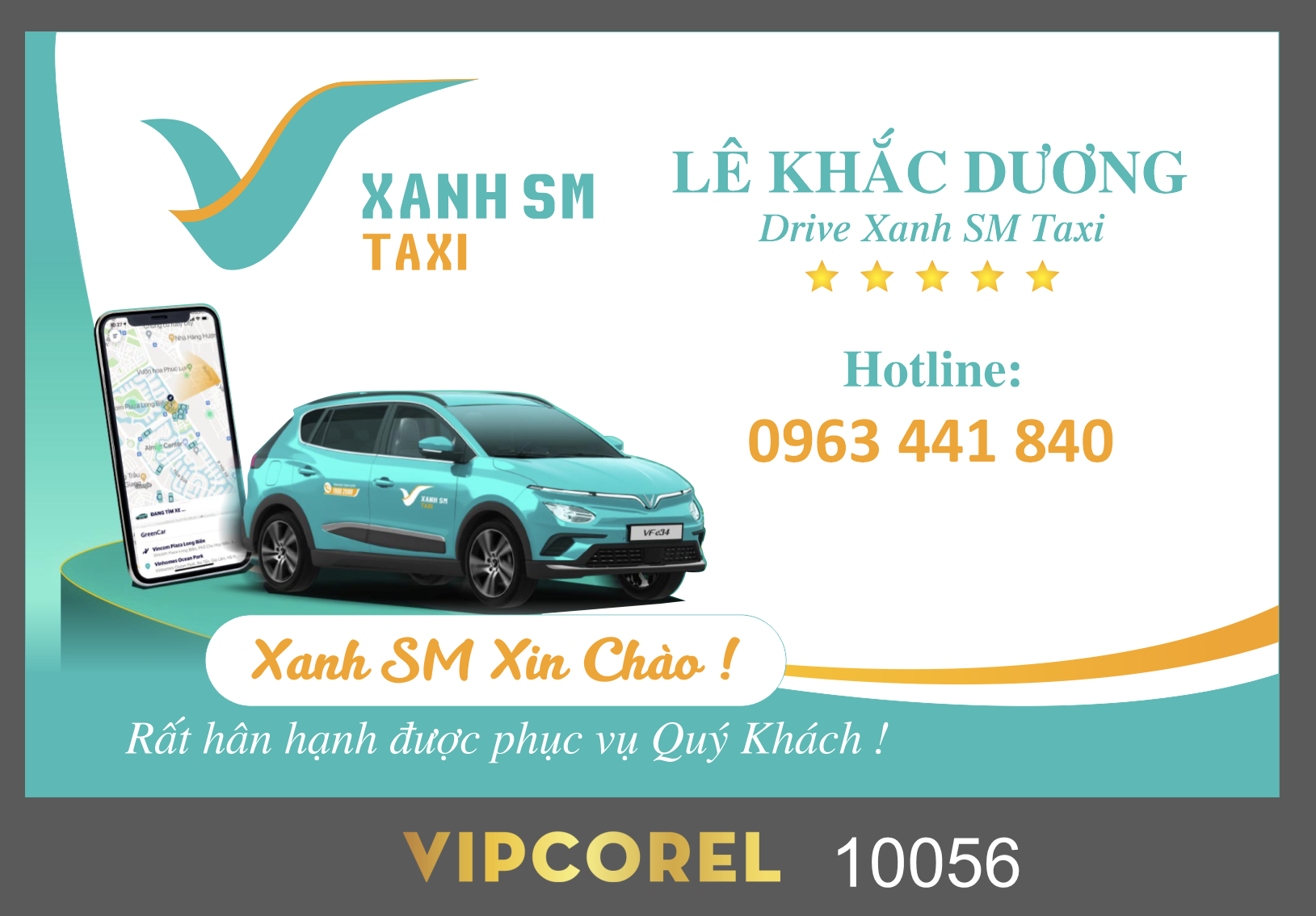 card visit taxi xanh sm le khac duong drive xanh sm taxi.png