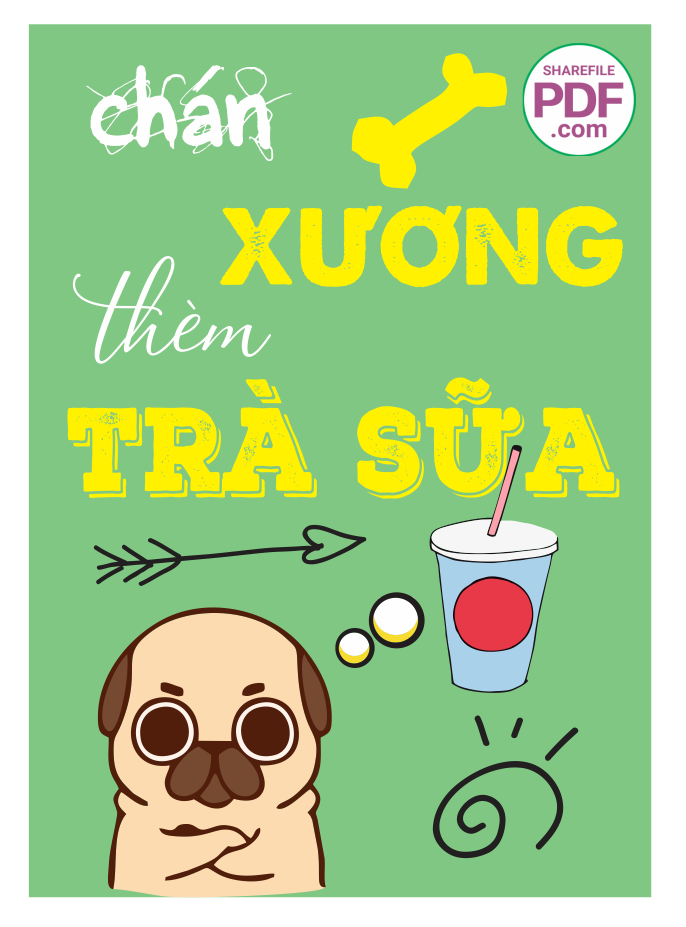 Chán xương thèm trà sữa