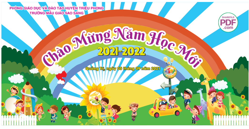 Trường mẫu giáo Sao Sáng chào mừng năm học mới #1