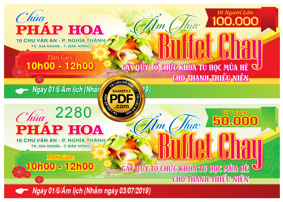 chua phap hoa am thuc buffet chay dak nong.png