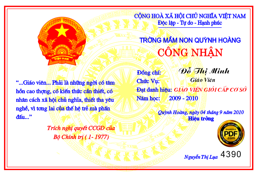 cong nhan truong mam non quynh hoang - giao vien gioi cap co so.png