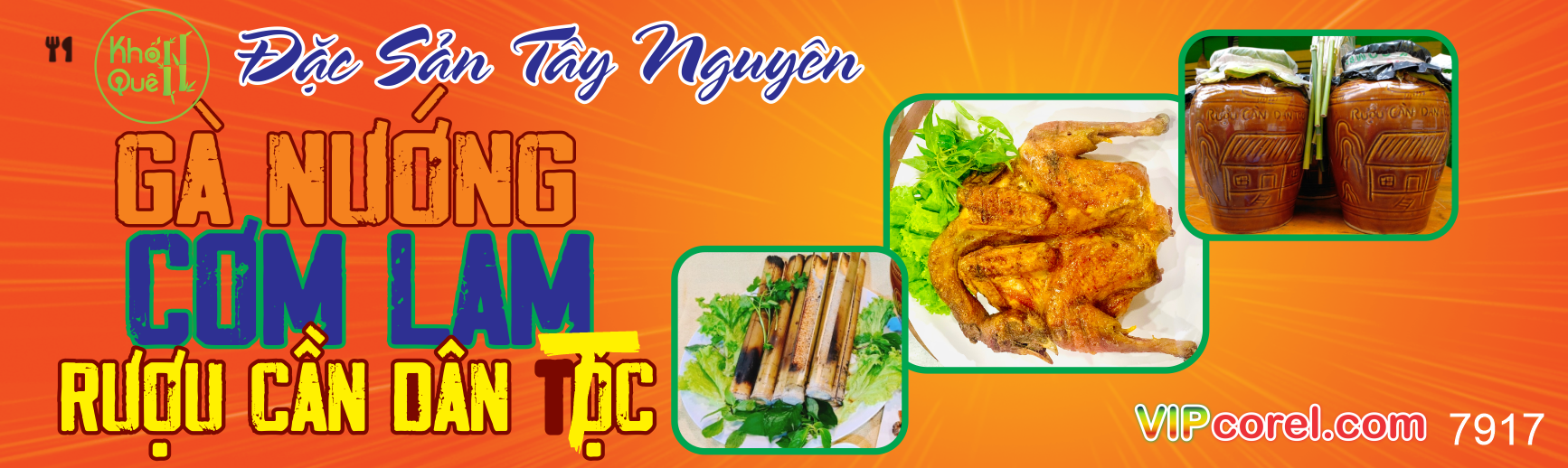 dac san tay nguyen ga nuong - com lam - ruou can dan toc.png