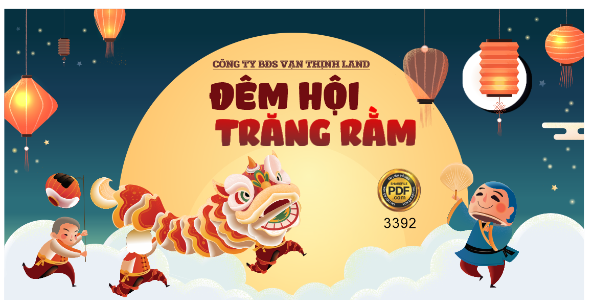Đêm hội trăng rằm công ty BĐS Vạn Thịnh