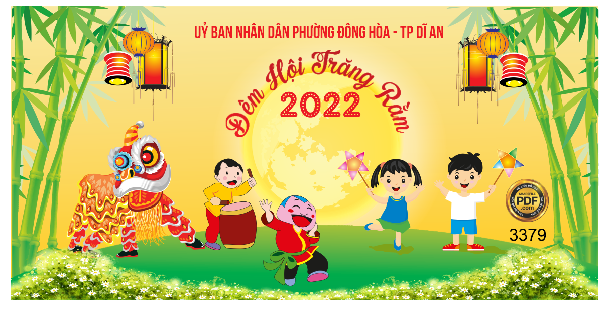 đêm hội trăng rằm 2022 phường Đông Hòa
