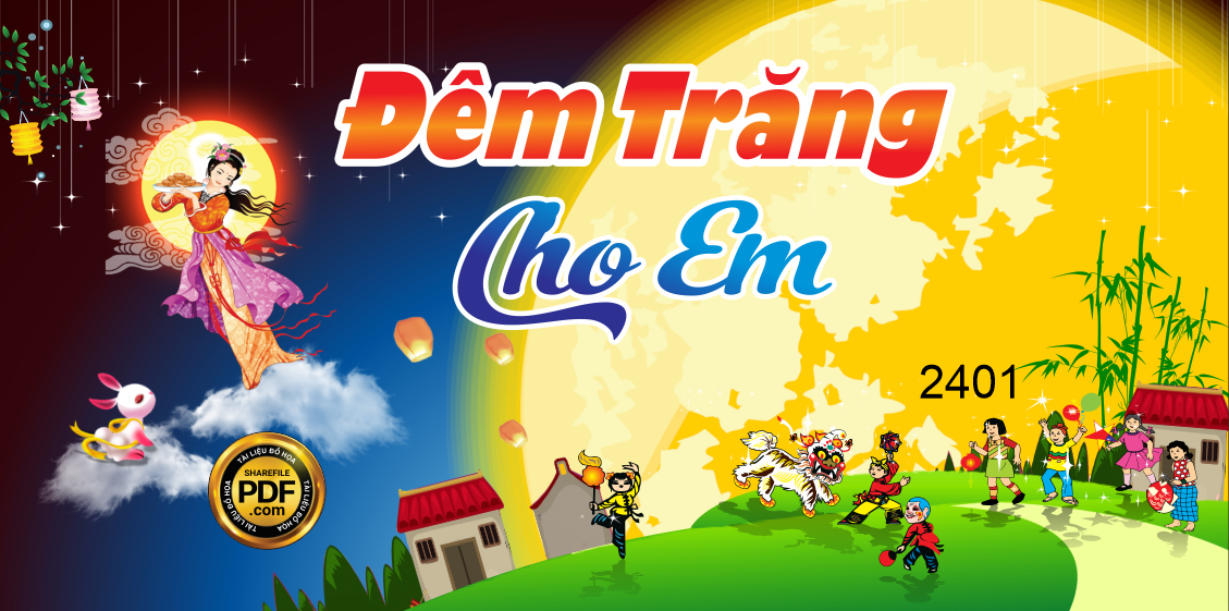 phông sân khấu Đêm trăng cho em #2
