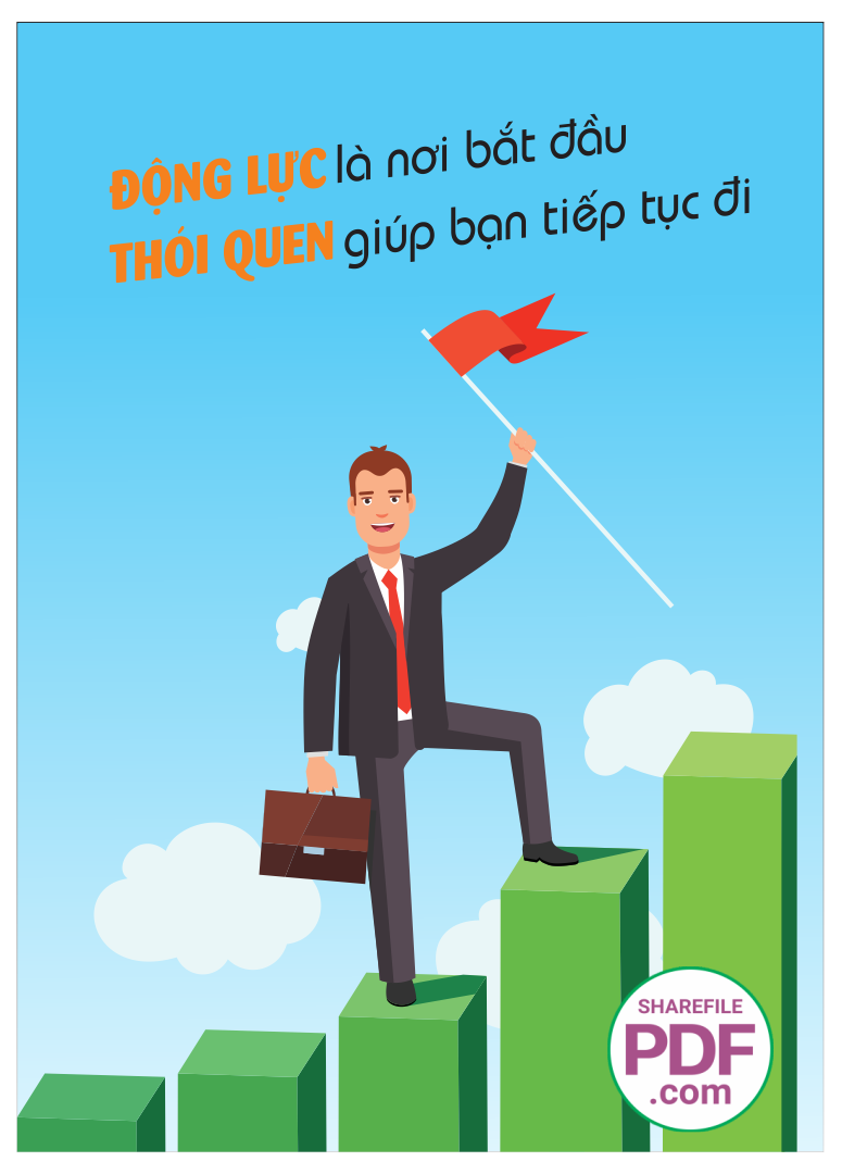Động lực là nơi bắt đầu - thói quen giúp bạn tiếp tục đi