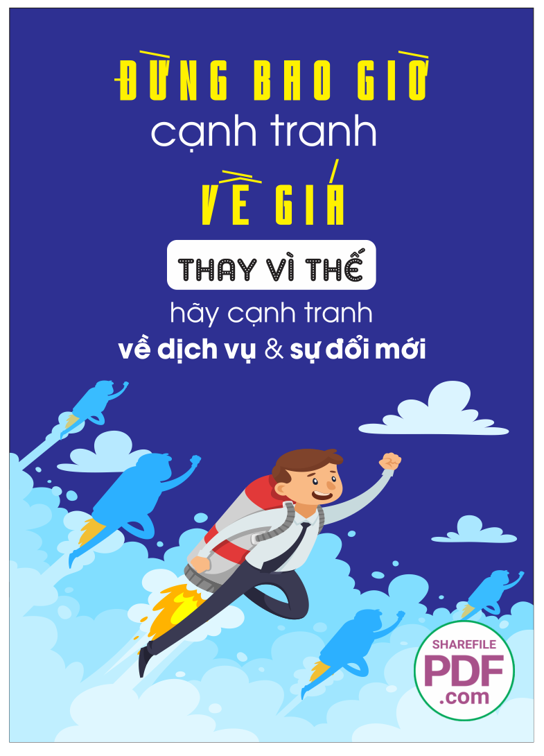 Hãy cạnh tranh về dịch vụ và sự đổi mới