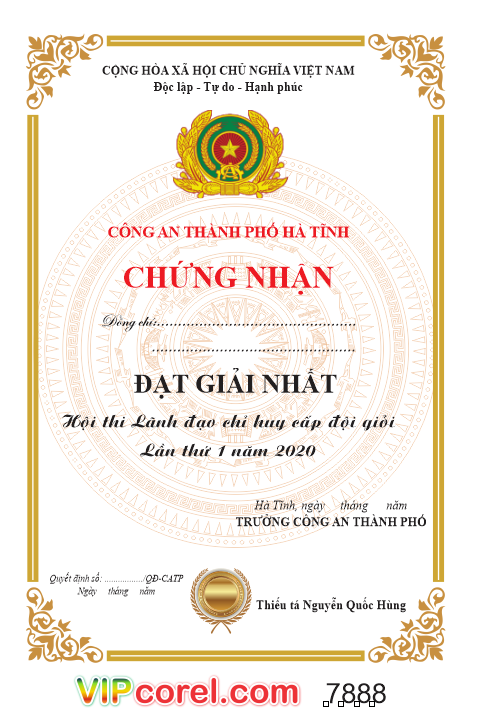 giay chung nhan - hoi thi lanh dao chi huy cap doi gioi - cong an ha tinh.png