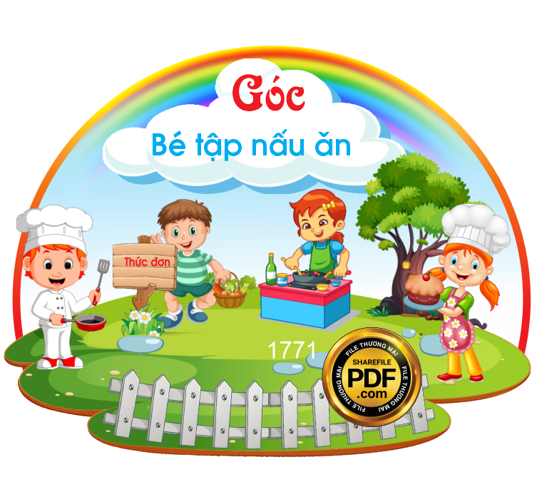 GÓC BÉ TẬP NẤU ĂN