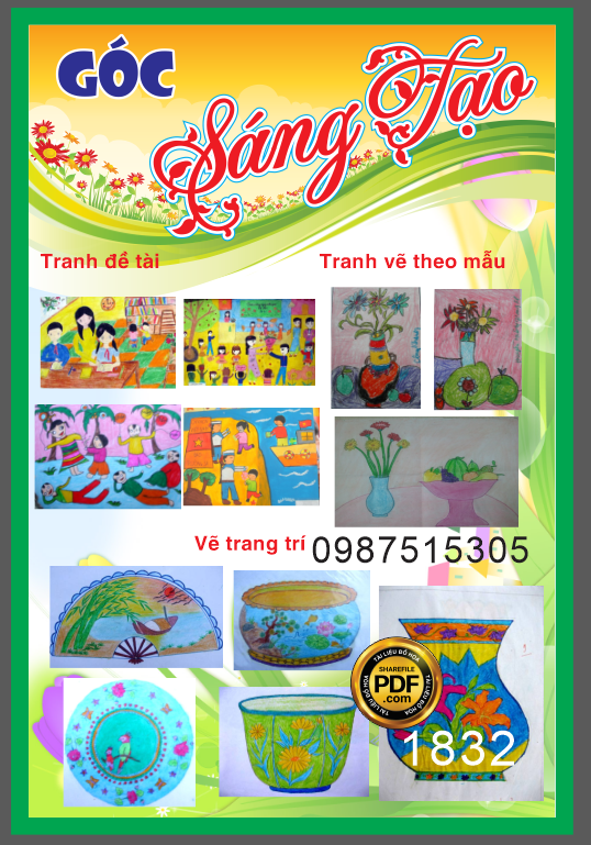 Góc Sáng Tạo trên tường