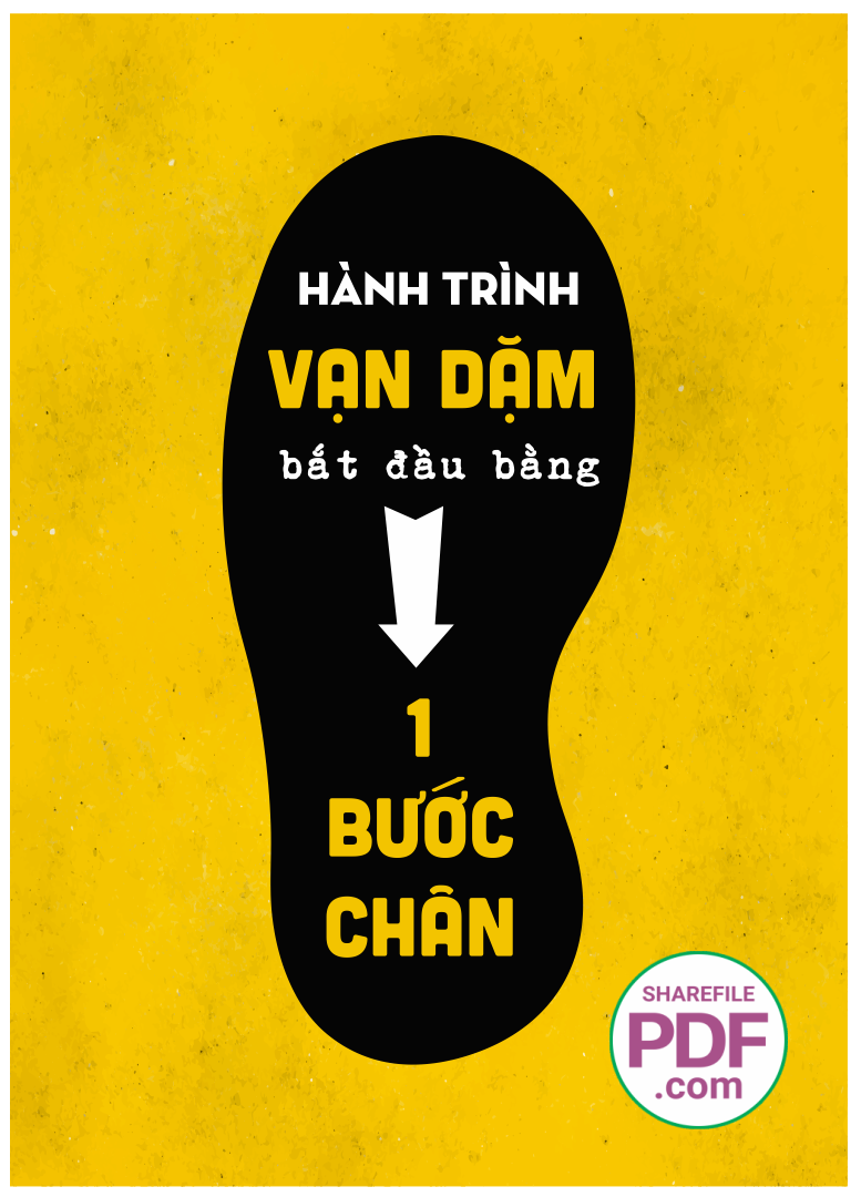 Hành trình vạn dăm bắt đầu bằng 1 bước chân
