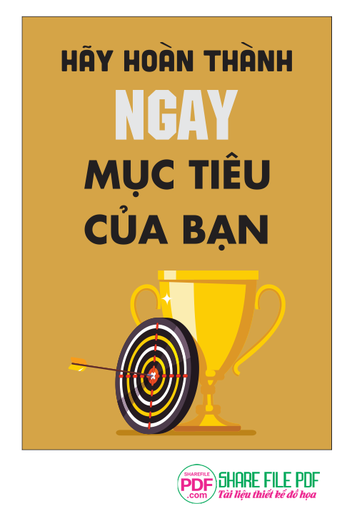 Hãy hoàn thành ngay mục tiêu của bạn