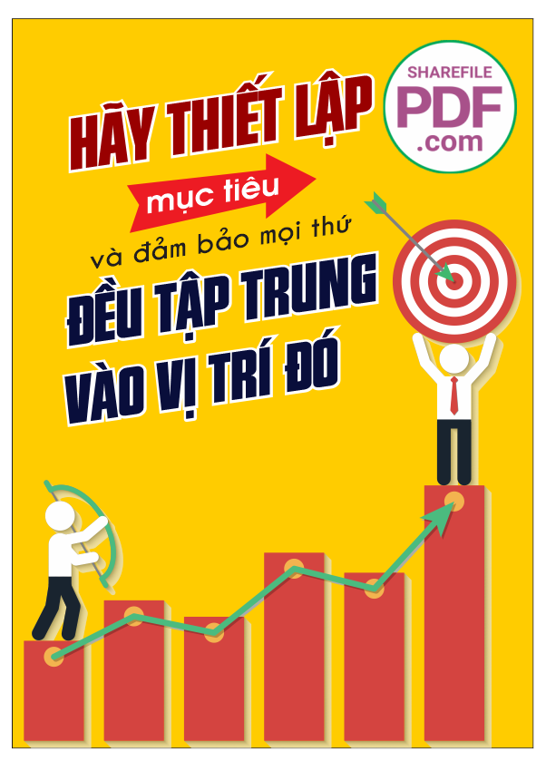 Hãy thiết lập mục tiêu và đảm bảo mọi thứ đều tập trung vào vị trí đó