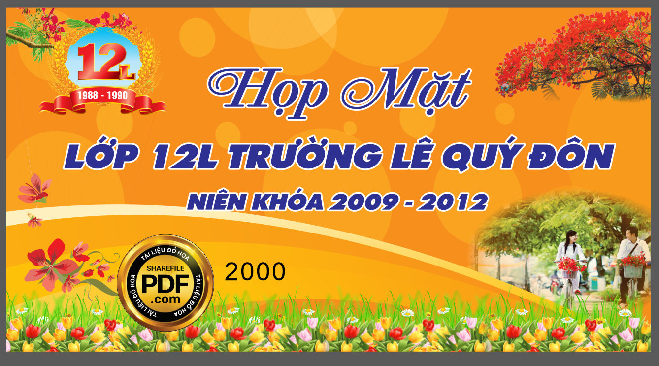 họp mặt lớp 12L trường Lê Quý Đôn