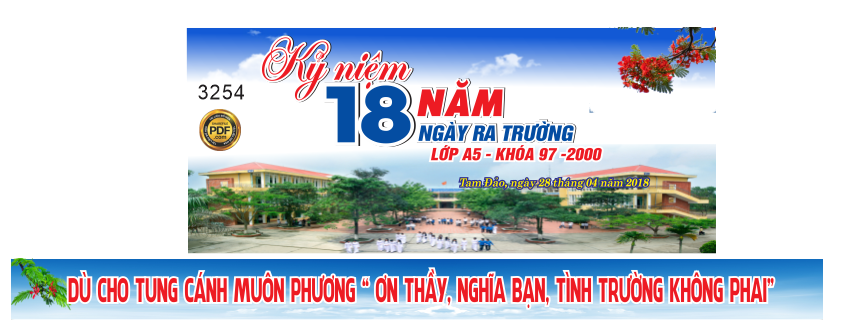 kỷ niệm 18 năm ngày ra trường - Tam Đảo
