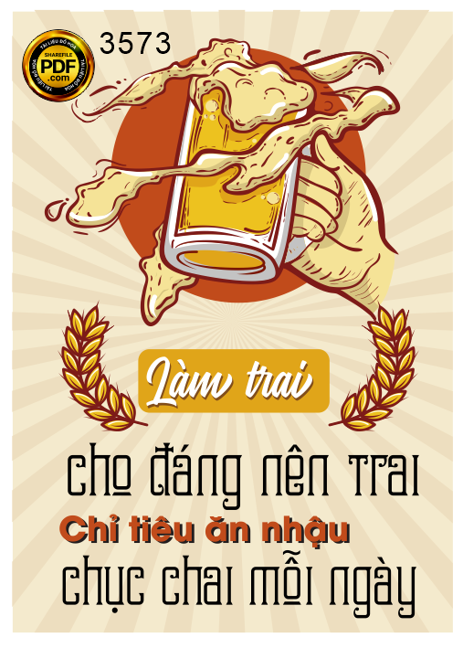 chỉ tiêu ăn nhậu chuc trai mỗi ngày
