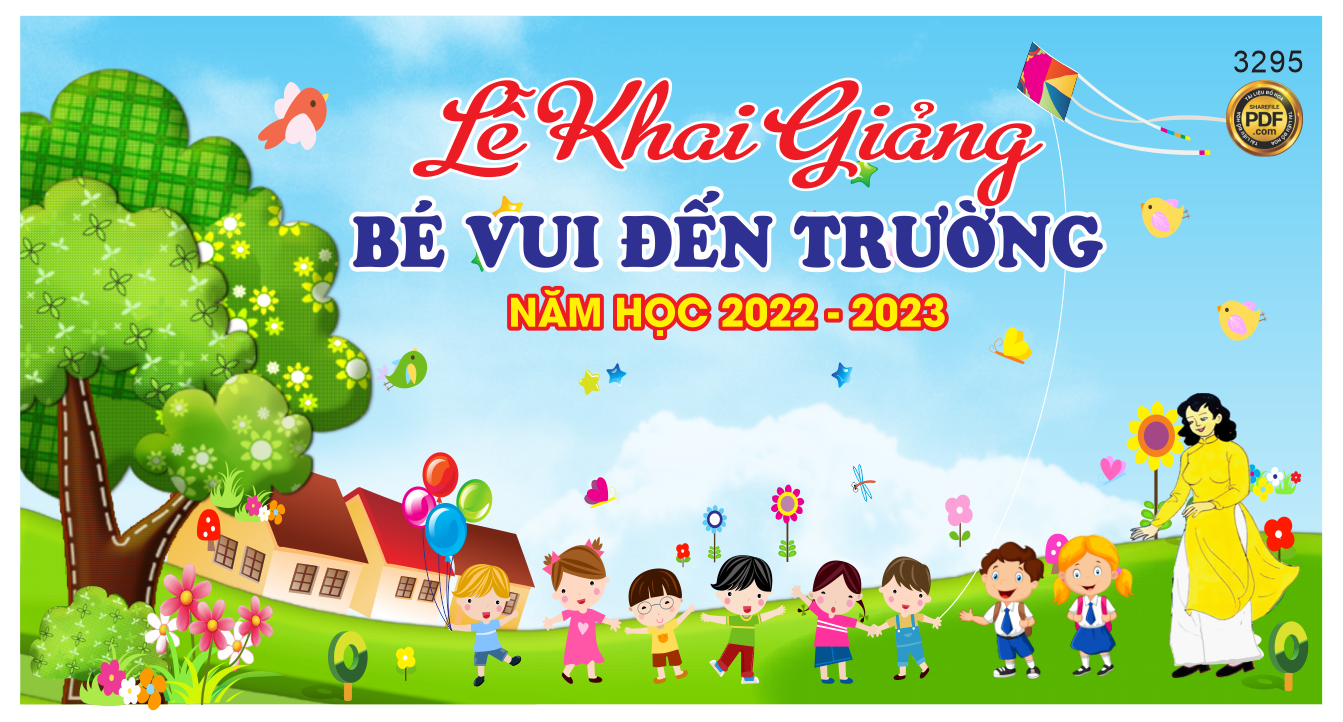 Lễ Khai Giảng Bé vui Đến Trường