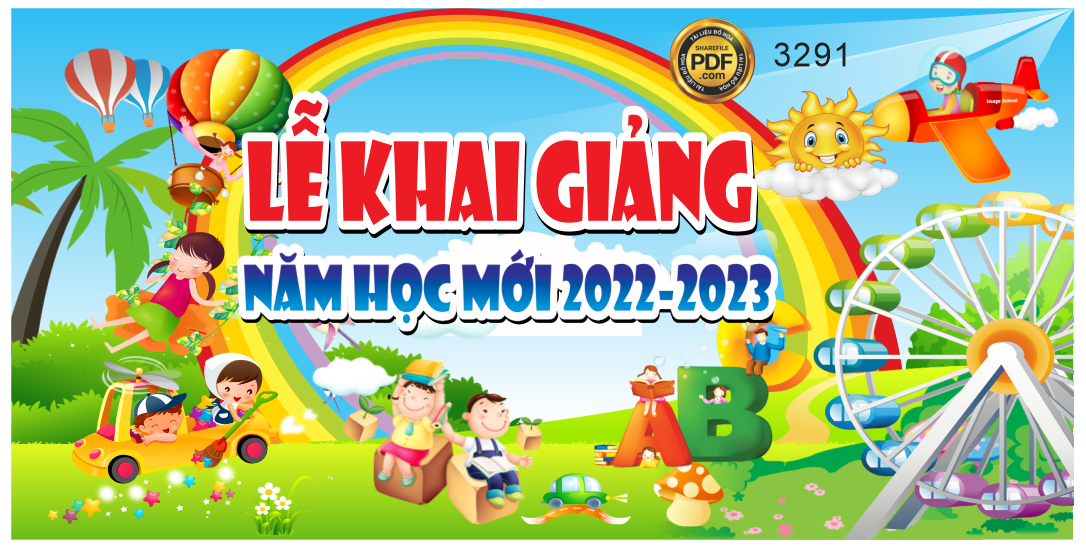 Market Lễ Khai Giảng năm học mới