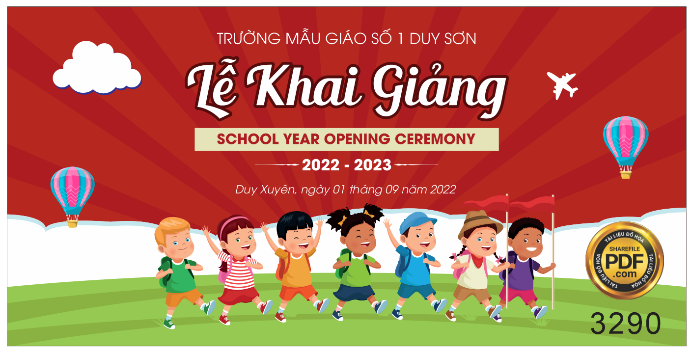 Lễ Khai Giảng - Trường mẫu giáo