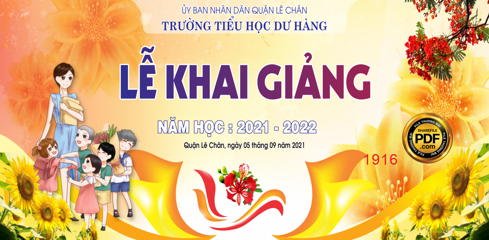 Lễ Khai Giảng trường tiểu học Dư Hàng