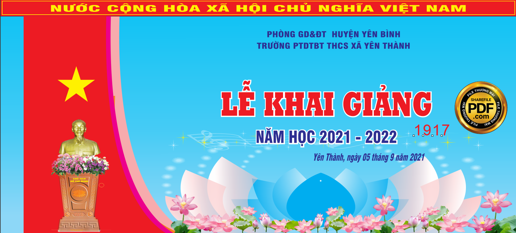 Lễ Khai Giảng năm học 2022 - 2023