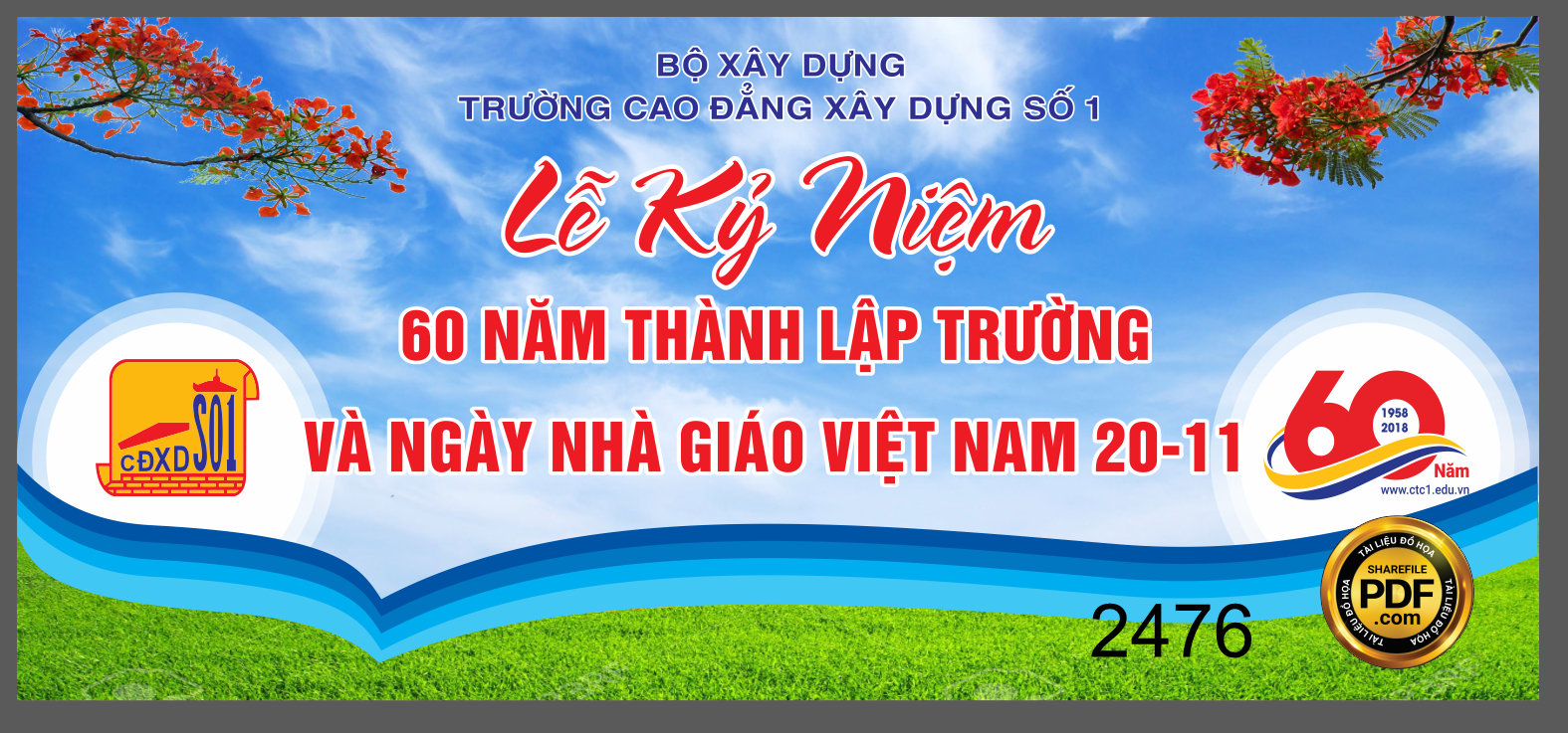 le ky niem 60 nam thanh lap truong - truong cao dang xay dung so 1.png