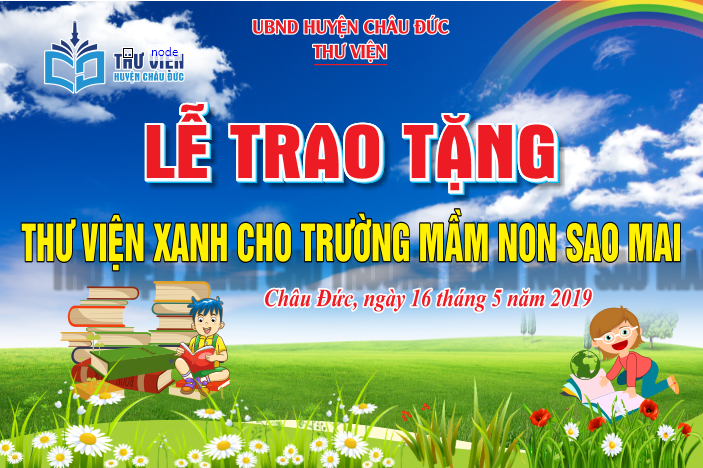 le trao tang thu vien xanh cho truong mam non.png