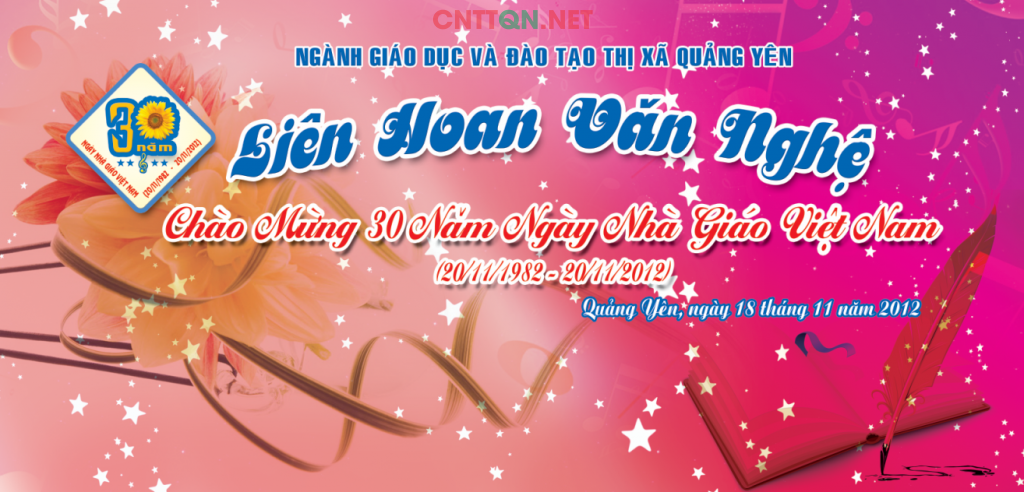 lien hoan van nghe chao mung ngay nha giao viet nam thi xa quang yen.png