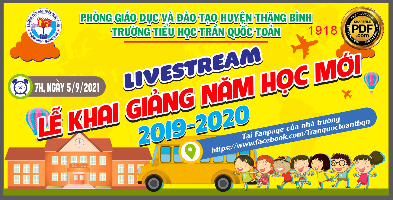 Livesteam Lễ Khai Giảng năm học 2022 - 2023