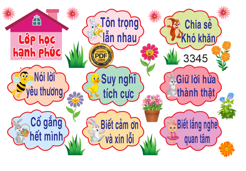  lớp học hạnh phúc