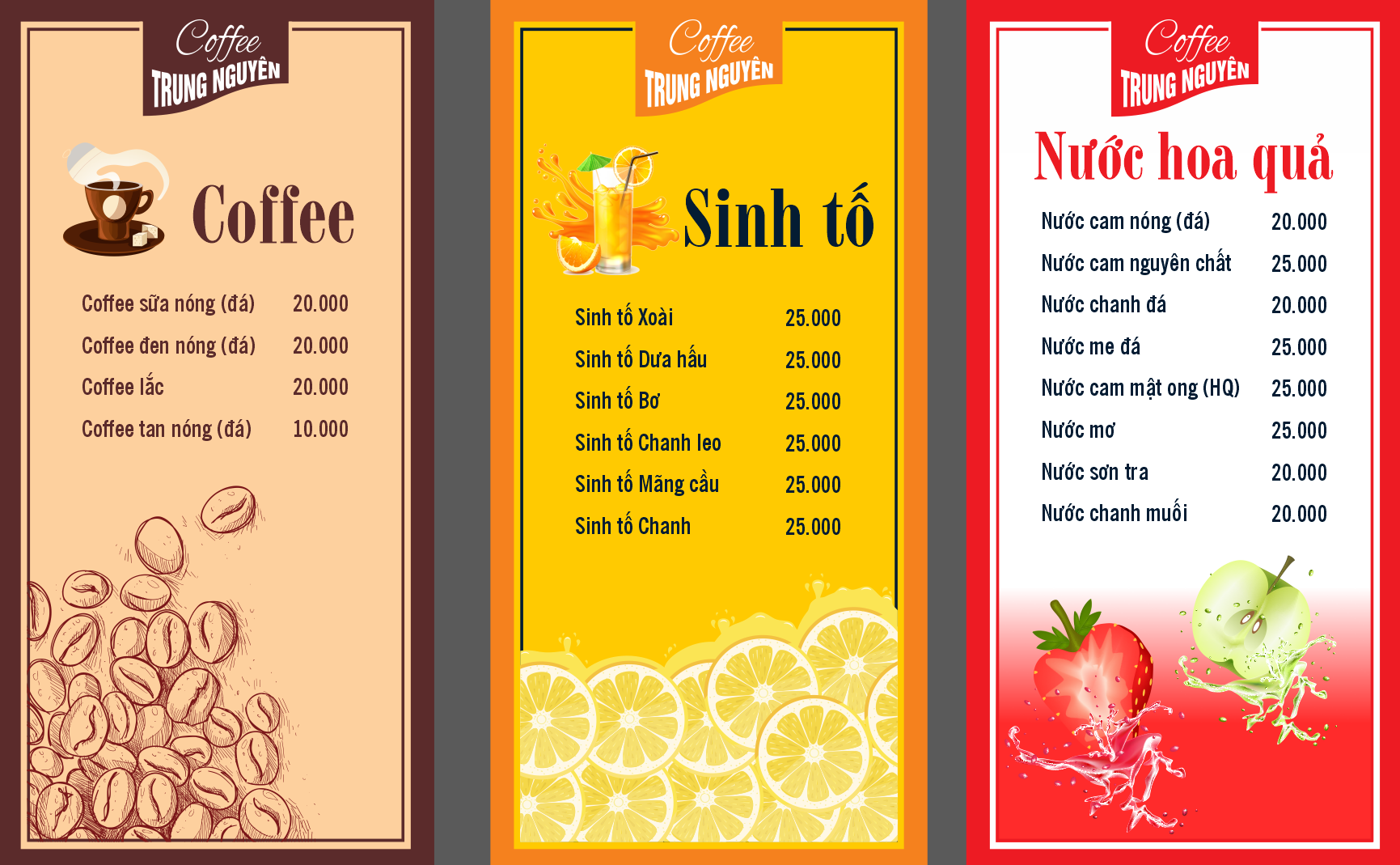 menu ca phe trung nguyen - sinh to - hoa qua.png
