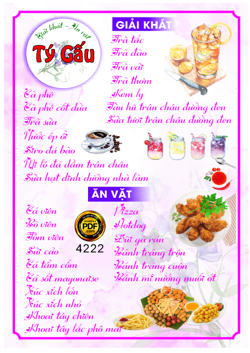 menu giai khat - an vat ty gau.png