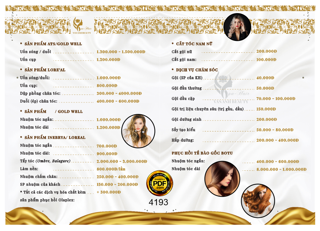 menu haircare van anh hair spa 2.png