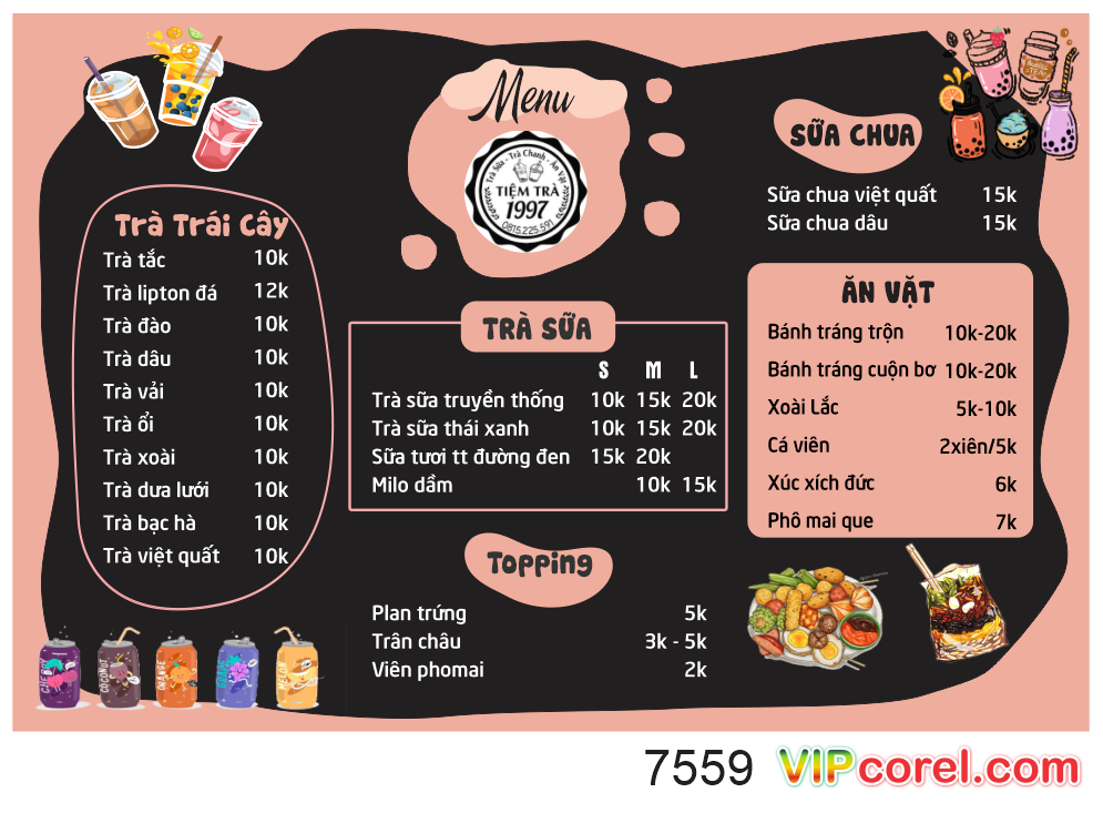menu tiep tra 1997 - tra trai cay - tra sua.png