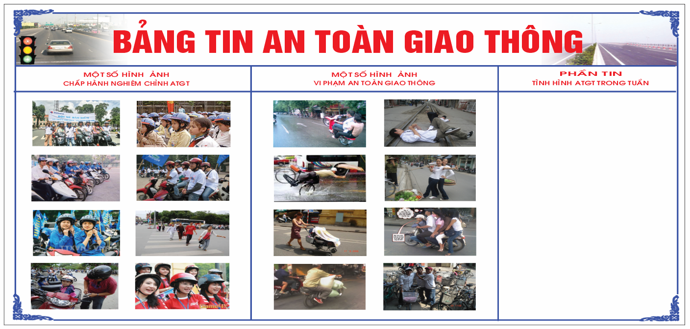 Bảng tin an toàn giao thông