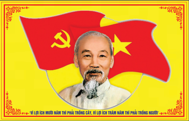 vì lợi ích mời năm thì phải trồng cây - vì lợi ích trăm năm thì phải trồng người