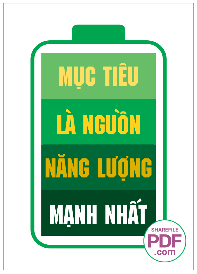 Mục tiêu là nguồn năng lượng mạnh nhất