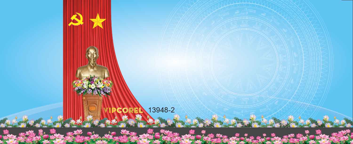 nen background xanh va hoa sen 2.jpg