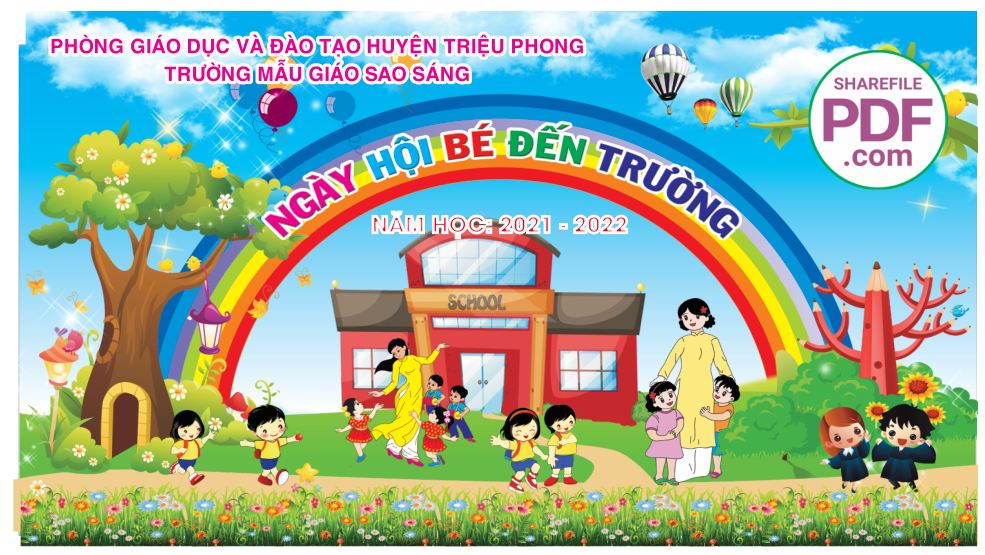 Ngày hội bé đến trường - Trường mẫu giáo sao sáng #5