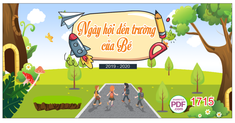 ngày hội đến trường của Bé