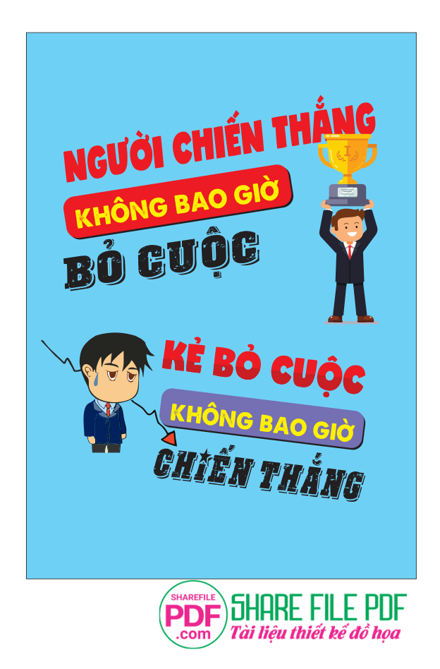Người chiến thắng không bao giờ bỏ cuộc