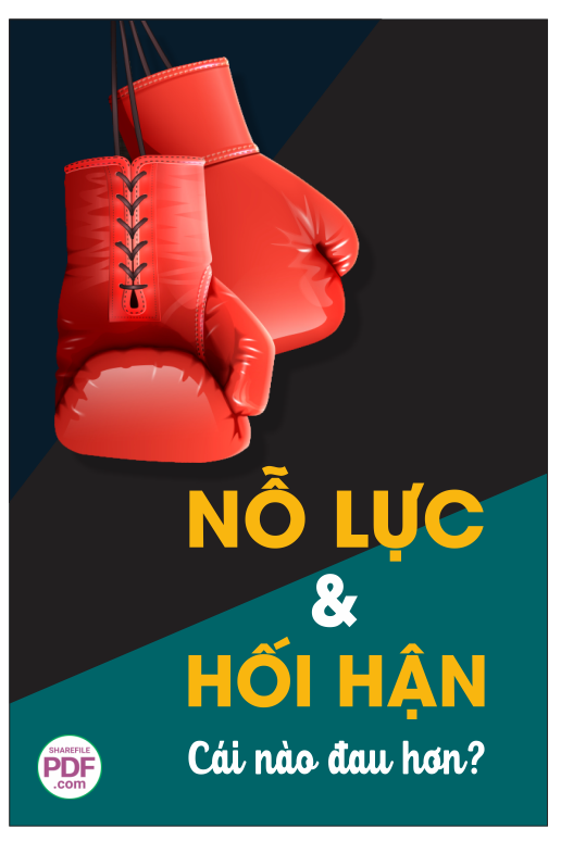 Nỗ lực và hối hận cái nào đau hơn