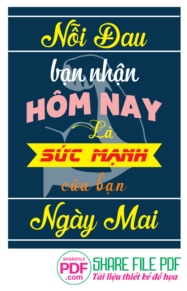 Nỗi đau bạn nhận hôm nay là sức mạnh của bạn ngày mai
