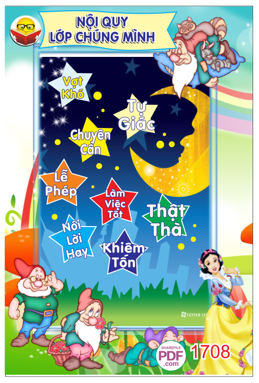 Bảng nội quy lớp học #4