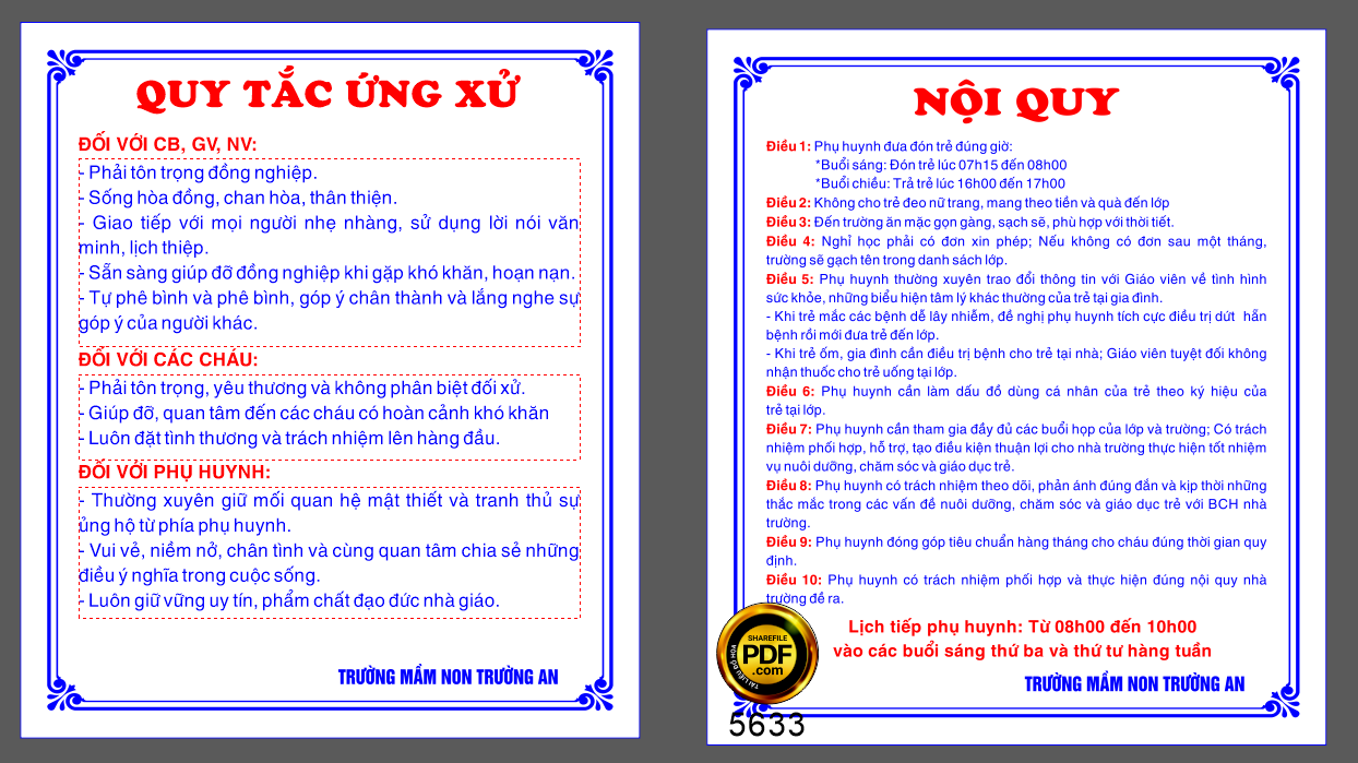noi quy va quy tac ung xu truong mam non truong an.png