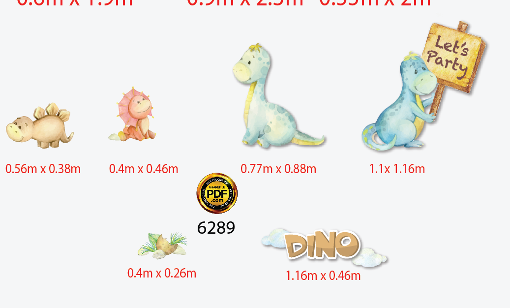 party sinh nhat chu de khung long - dino #7 3.png